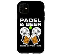 Padel & Beer Joueur de Padel Amusant Coque pour iPhone 11