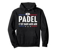 Padel C'est dans Mon adn Padeliste pade Joueur Fans Humour Sweat à Capuche
