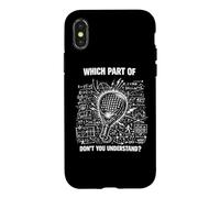 « Padel, C'est Marrant. Qu'est-ce Que Tu Ne Comprends Pas » Coque pour iPhone X/XS