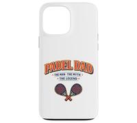 Padel Dad The Man, Myth and Legend - Cadeau Amusant pour Les pères Coque pour iPhone 13 Pro Max