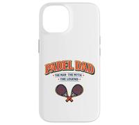 Padel Dad The Man, Myth and Legend - Cadeau Amusant pour Les pères Coque pour iPhone 14