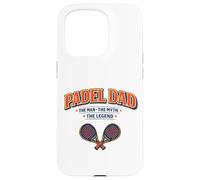 Padel Dad The Man, Myth and Legend - Cadeau Amusant pour Les pères Coque pour iPhone 15 Pro