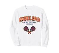 Padel Dad The Man, Myth and Legend - Cadeau Amusant pour Les pères Sweatshirt