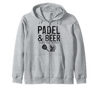Padel et bière, C'est Pourquoi Je suis là, C'est drôle Sweat à Capuche