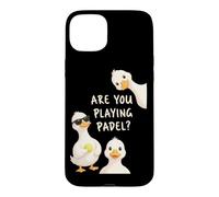 Padel Et Canards : Une Histoire Drôle - Padel Tennis Coque pour iPhone 15 Plus
