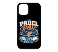 Padel Et Papa : Une Histoire Drôle - Padel Tennis Coque pour iPhone 12/12 Pro