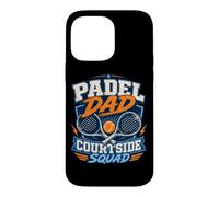Padel Et Papa : Une Histoire Drôle - Padel Tennis Coque pour iPhone 14 Pro Max