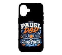 Padel Et Papa : Une Histoire Drôle - Padel Tennis Coque pour iPhone 16