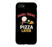 Padel Et Pizza, C'est Marrant - d'abord Le Padel, Puis La Coque pour iPhone SE (2020) / 7/8