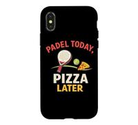 Padel Et Pizza, C'est Marrant - d'abord Le Padel, Puis La Coque pour iPhone X/XS