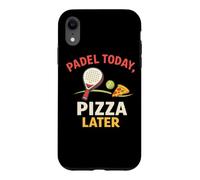 Padel Et Pizza, C'est Marrant - d'abord Le Padel, Puis La Coque pour iPhone XR