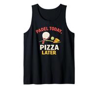 Padel Et Pizza, C'est Marrant - d'abord Le Padel, Puis La Débardeur