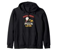 Padel Et Pizza, C'est Marrant - d'abord Le Padel, Puis La Sweat à Capuche