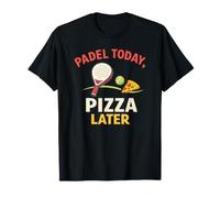 Padel Et Pizza, C'est Marrant - d'abord Le Padel, Puis La T-Shirt