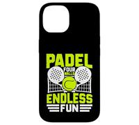 Padel Four Walls, Endless Fun - Équipement de Joueur Amusant Coque pour iPhone 14