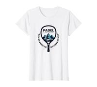 Padel : Le Sport des Dieux - Artwork Sportif Mythologique T-Shirt, Femme, Blanc, XS