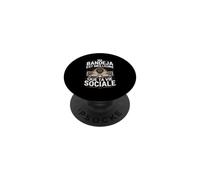 Padel Ma Bandeja Est Meilleure Que Ta Vie Sociale PopSockets PopGrip Adhésif