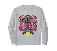 Padel Queen Court Royalty Crown Raquette de Balle Manche Longue