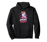 Padel Rigolo, Licorne, Reine du Padel, Terrain Arc-en-Ciel, Sweat à Capuche