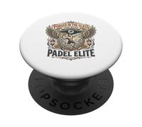 Padel Sports Règle pour Cage avec Citation héroïque PopSockets PopGrip Adhésif