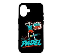 Padel Squelette surpris par la Balle Coque pour iPhone 16