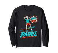 Padel Squelette surpris par la Balle Manche Longue
