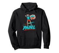 Padel Squelette surpris par la Balle Sweat à Capuche