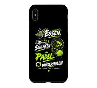 Padel Tennis : Manger, Dormir, Recommencer - Anime Padel Coque pour iPhone XS Max