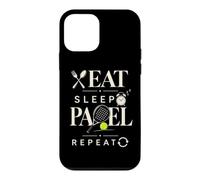 Padel Tennis : Manger, Dormir, Recommencer - Joueur De Coque pour iPhone 12 Mini
