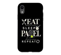Padel Tennis : Manger, Dormir, Recommencer - Joueur De Coque pour iPhone XR