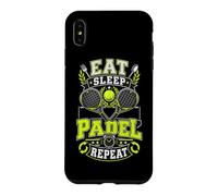 Padel Tennis : Manger, Dormir, Recommencer - Joueur De Coque pour iPhone XS Max