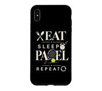 Padel Tennis : Manger, Dormir, Recommencer - Joueur De Coque pour iPhone XS Max