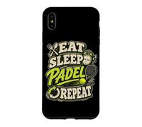 Padel Tennis : Manger, Dormir, Recommencer - Le Joueur De Coque pour iPhone XS Max