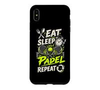 Padel Tennis : Manger, Dormir, Rejouer - Joueur De Padel Coque pour iPhone XS Max