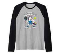 Padel Unicorn - on Est Là Juste pour Smasher des Balles Et Manche Raglan