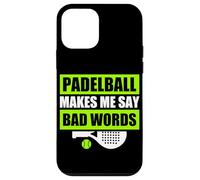 Padelball Makes me Say Bad Words drôle Joueur de Padel Coque pour iPhone 12 Mini