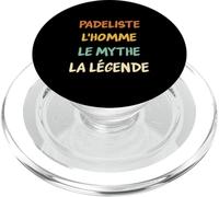 Padeliste Homme Mythe Légende Cadeau Joueur Padel Humour PopSockets PopGrip pour MagSafe