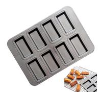 Padella da Forno Brownie, Padella di pane Banana | Piccoli stampi per pagnotta - 8 Strumenti per Forno antiaderenti alla à, vassoio di Cheesecake per Muffin a Cupcake per crostate, torte,
