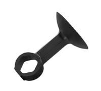 Padena Porte de protection murale avec bouton anti-collision | Tampon de préhension de porte avec tasse d'aspiration, perçage, butée de porte d'amortissement des chocs pour , bouton