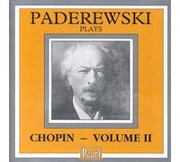Paderewski, Ignace Jan - Plays Chopin-Volume. 2