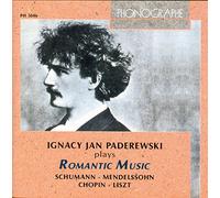 Paderewski, Ignace Jan - Plays Romantic Music