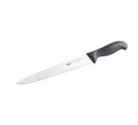 Paderno 18006-25 Couteau Éminceur 25 cm Manche Noir Acier Hardening Ice