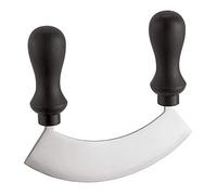 Paderno 48017-14 Hachoir Demi-Lune en Acier Inoxydable 14 cm