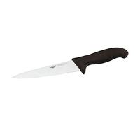 Paderno/604215-Couteau denté-Lame de 18 cm de poignée Noire
