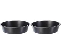 PADERNO Moule À Gâteau Anti-Adhérent Uni Rond 16 Cm Moule À Manqué (Lot de 2)