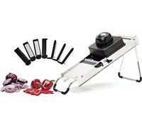 PADERNO Rabot à mandoline Acier inoxydable/plastique, avec 7 inserts