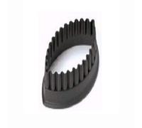 Paderno World Cuisine Emporte-pièce Ovale cannelé P en Composite de 2-3/4" par 1-5/8"