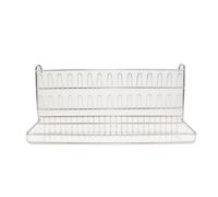 Paderno World Cuisine Séchoir à douilles en acier inoxydable 49 x 14 x 24 cm