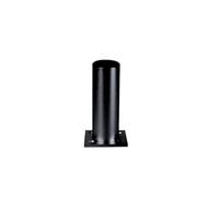 PADGCNOR Pieds de Soutien pour Cadre de lit 1 Pied d'armoire réglable en Hauteur de 6 à 30 cm, Alliage d'aluminium épais, Pieds Support Meubles, chaises Table, canapé lit(Black 12cm)