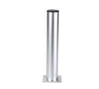 PADGCNOR Pieds de Soutien pour Cadre de lit 1 Pied d'armoire réglable en Hauteur de 6 à 30 cm, Alliage d'aluminium épais, Pieds Support Meubles, chaises Table, canapé lit(Silver 30cm)